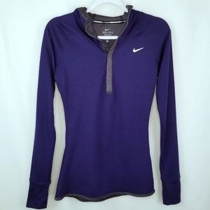 Nike Dri-Fit Long Sleeve Hoodie Size XS